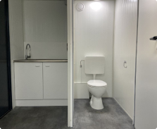 kantine en toilet container