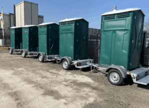 Dixi's op aanhangwagen