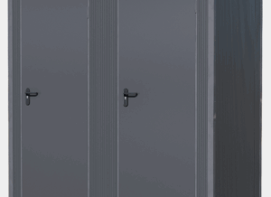 Dubbele toilet units