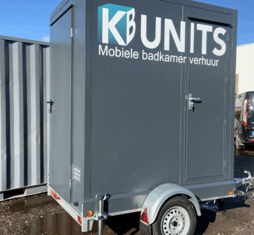 Mobiele badkamer aanhanger
