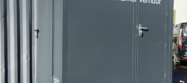 Mobiele badkamer aanhanger