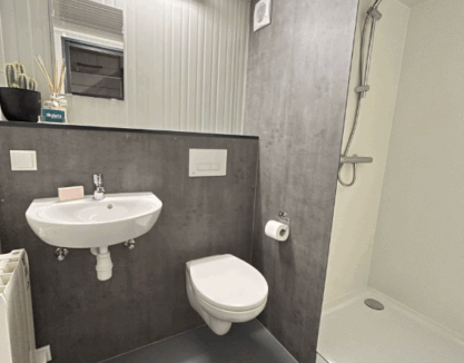 Sanitair unit 3 in 1