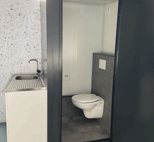 Toilet keukenblok