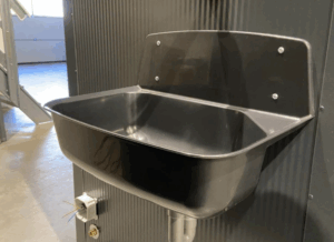 Toilet uitstortgootsteen