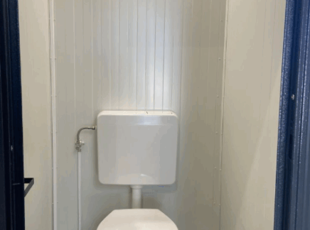 Toilet unit staand