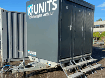 Toiletwagen 3 toiletten