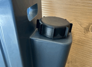 Verrijdbaar plaszuil